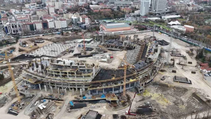 Ankara 19 Mayıs Stadyumu’nun Yapımı Devam Ediyor