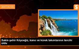 Sakin şehir Köyceğiz, kano ve kürek takımlarının tercihi oldu