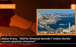 Bakan Ersoy: “2024’te Almanya bazında 7 milyon (turist) sayısını geçmeyi umuyoruz”