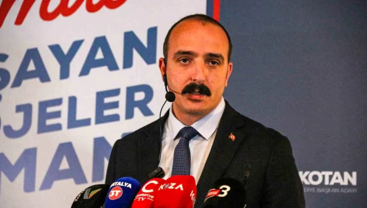 CHP Konyaaltı Belediye Başkan Adayı Cem Kotan, Proje Tanıtım Toplantısında Hedeflerini Açıkladı