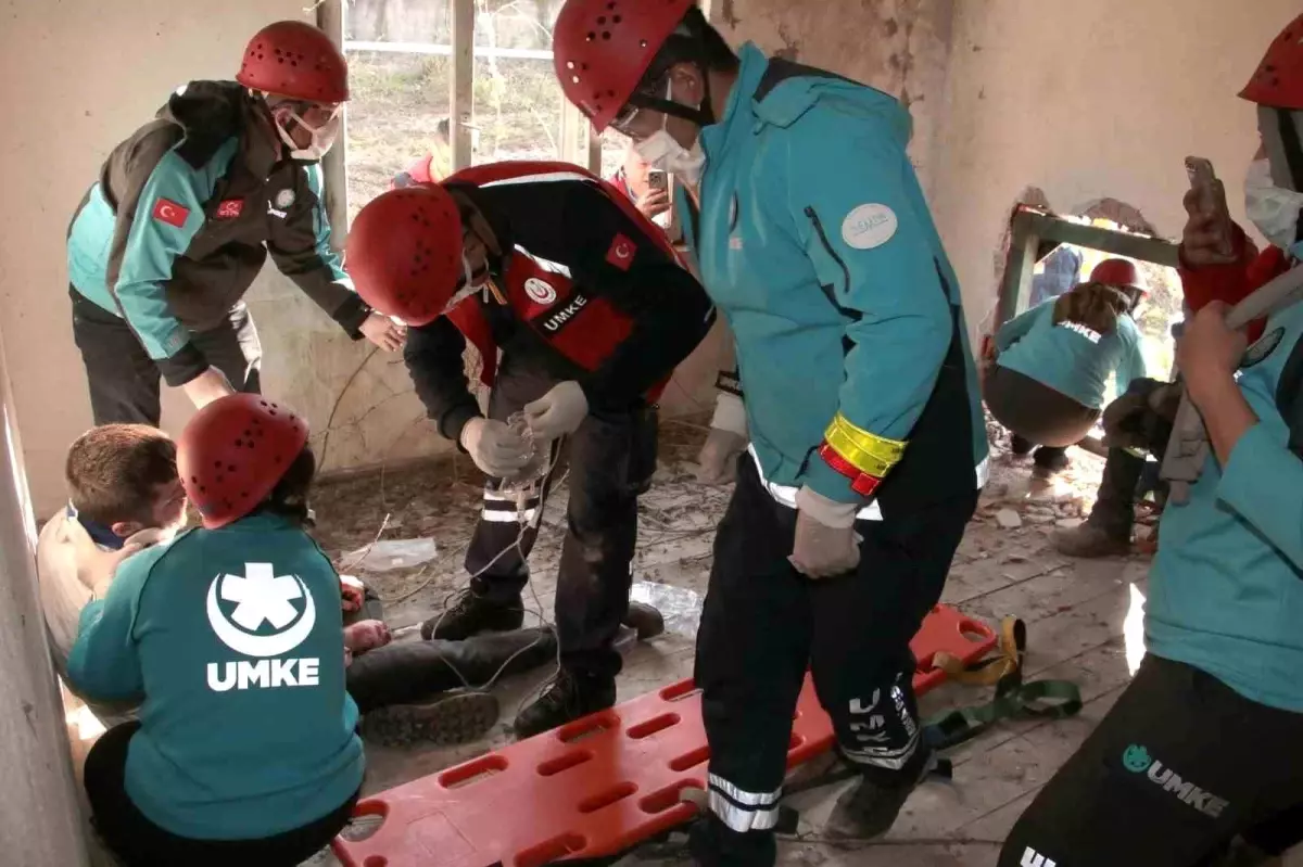 Devrek’te Afet Tatbikatı: 7.2 Büyüklüğünde Deprem Senaryosu