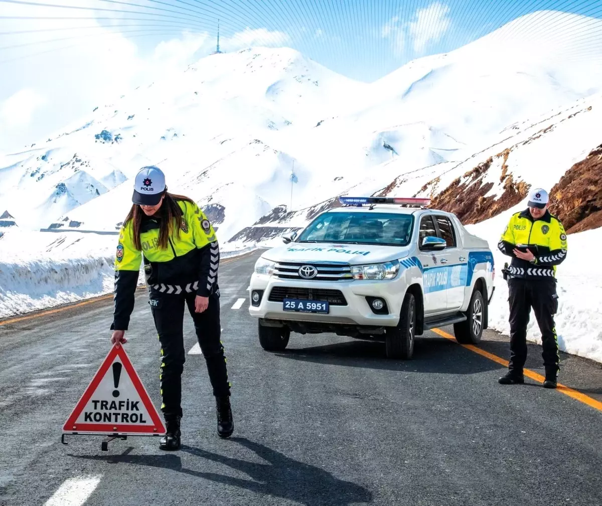 Erzurum’da 10 Ayda 1579 Trafik Kazası