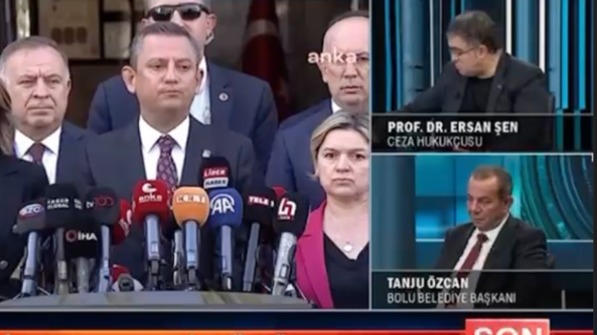 tv100 ekranlarında asgari ücret tartışması: Tanju Özcan, İsveç örneği verdiğine pişman oldu